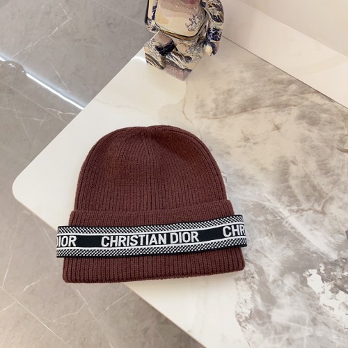 Dior Men Womens Knit Hat Luxury Brand Design Dior Cap with Original Box  