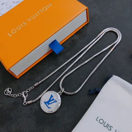 Louis Vuitton Luxury Men Womens Necklace