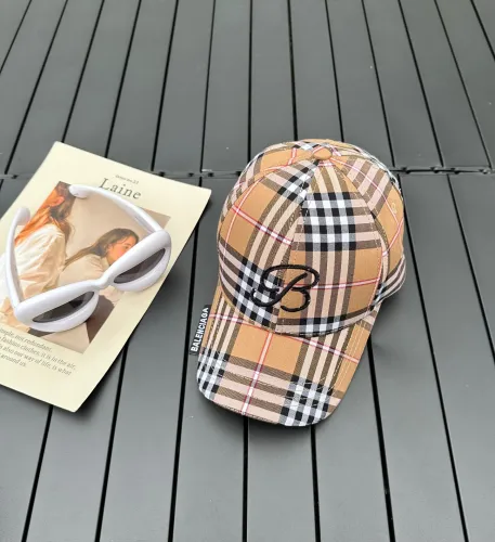 Burberry Womens Mens Cap Baseball Hat Luxury Brand with Original Box  