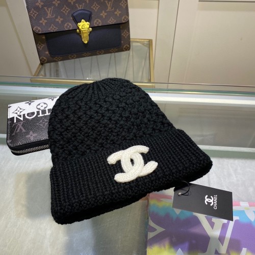 Chanel Womens Hats Luxury Brand Knit Hat with Original Box  