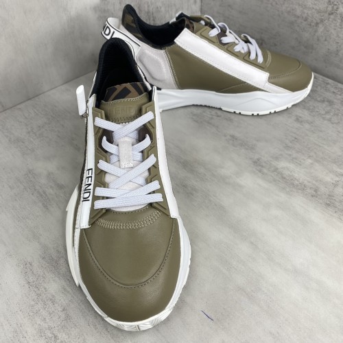 Fendi Mens Shoes Fashion Sneakers Luxury Brand Casual Fendi Flow Low-Top Sneakers Shoes for Men with Original Box Whatsapp 