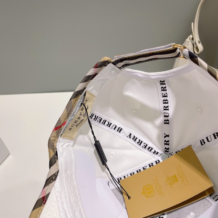 Burberry Womens Mens Cap Baseball Hat Luxury Brand with Original Box  