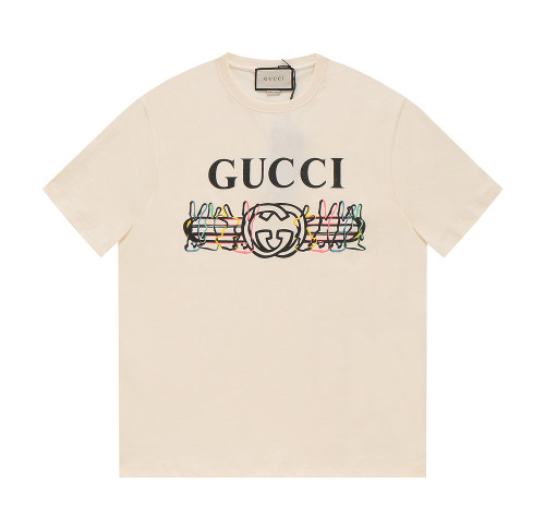 Gucci Luxury Brand Women Mens Short Sleeve T-Shirt   