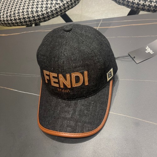 Fendi Men Womens Baseball Hat Luxury Brand Design Fendi Cap with Original Box  