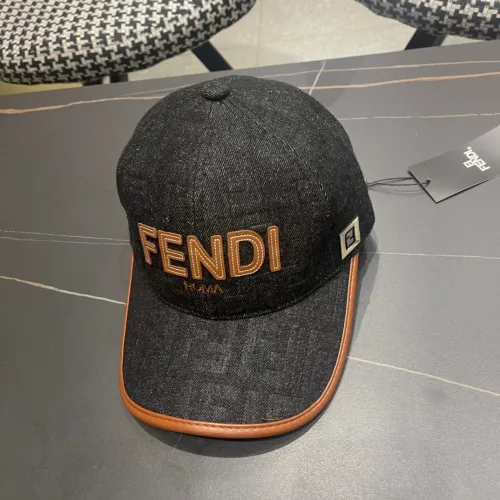 Fendi Men Womens Baseball Hat Luxury Brand Design Fendi Cap with Original Box  