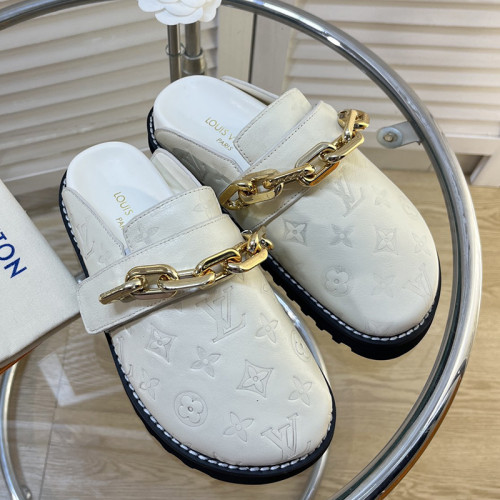 Louis Vuitton Womens Shoes Sandals Slippers Luxury Brand with Original Box  