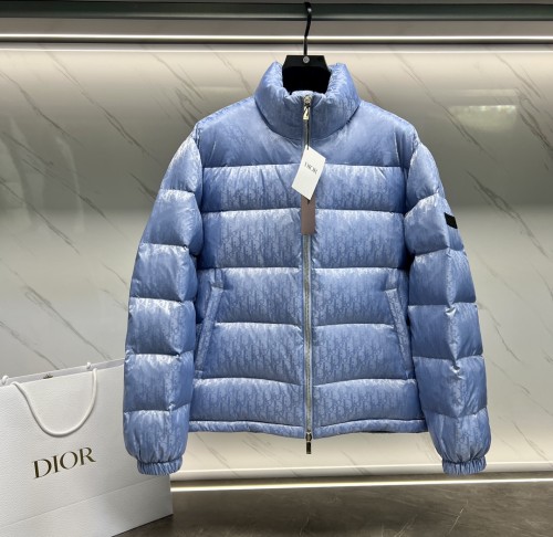 Dior Design Mens Womens Winter Windprood Down Jackets Keep Warm 90% White Duck Down   