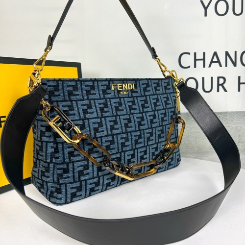 Fendi Womens Bags Shoulder Bag O ‘LOCK Zip Luxury Brand Fashion Bags for Women with Original Box  