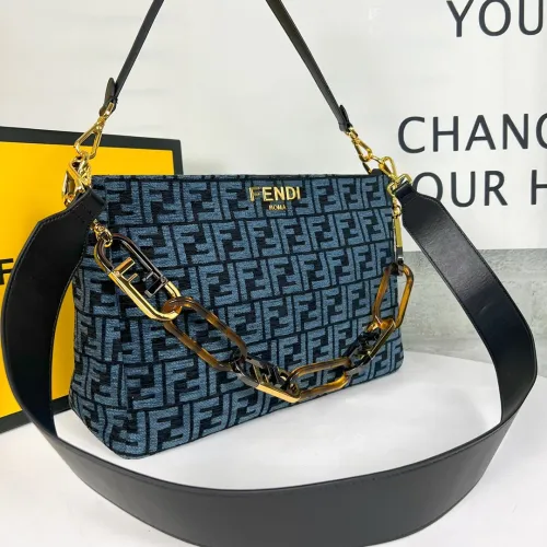Fendi Womens Bags Shoulder Bag O ‘LOCK Zip Luxury Brand Fashion Bags for Women with Original Box  