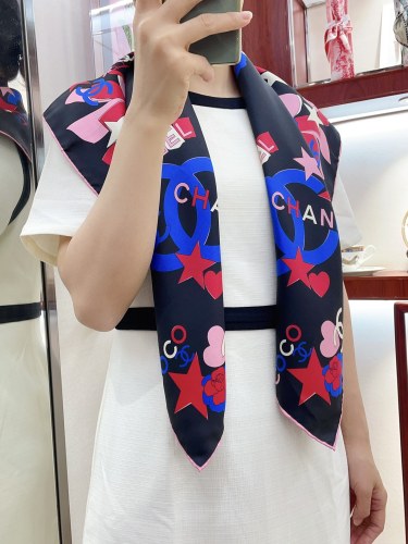 Chanel Scarves Womens Fashion Scarf 074