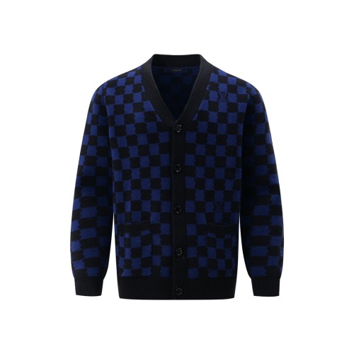 Louis Vuitton Men Womens Sweater Knitwear Luxury Brand Mens Knit Cardigan Top Quality   