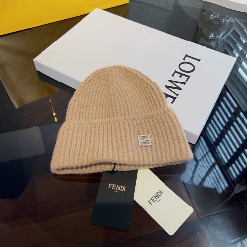 Fendi Men Womens Knit Hat Luxury Brand Design Fendi Cap with Original Box  