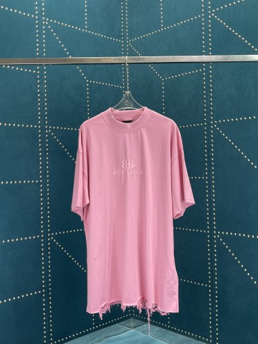 Balenciaga Luxury Brand Women Mens Short Sleeve T-Shirt   
