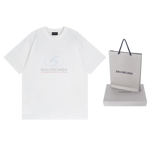 Balenciaga Luxury Brand Women Mens Short Sleeve T-Shirt   