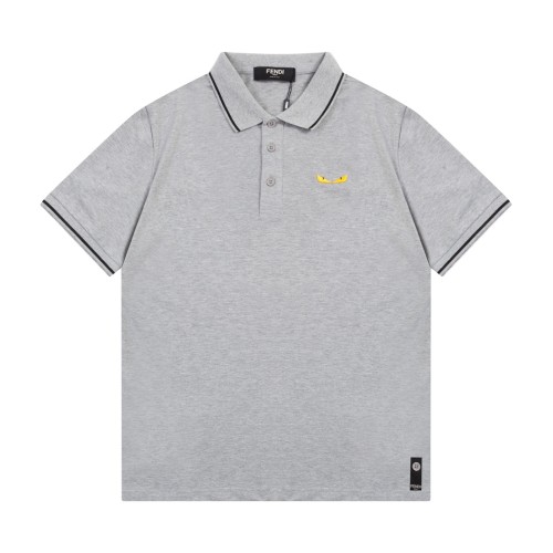 Fendi Luxury Brand Women Mens Short Sleeve T-Shirt Polo Shirt   