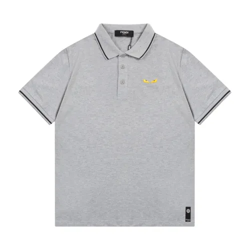 Fendi Luxury Brand Women Mens Short Sleeve T-Shirt Polo Shirt   