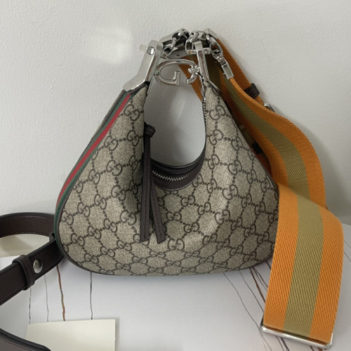 Gucci Womens Bags Shoulder Messenger Bag Luxury Brand Gucci Attache small shoulder bag with Original Box 699409 96GRN 4091