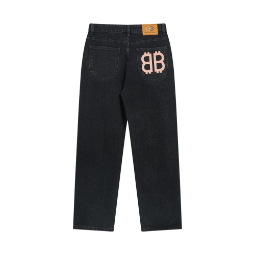 Balenciaga Luxury Brand Women Mens Pant Jeans with Original Box   