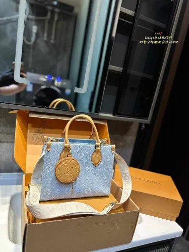 Louis Vuitton Womens Bags Handbags Luxury Brand LV ONTHEGO PM M58956 Handbags for Women with Original Box  