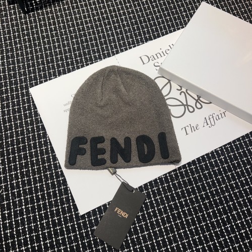 Fendi Men Womens Knit Hat Luxury Brand Design Fendi Cap with Original Box  