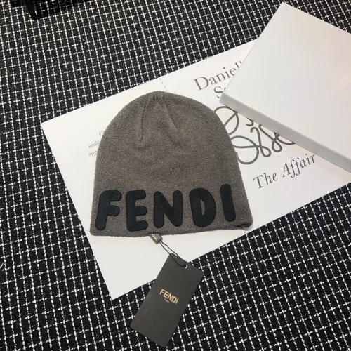 Fendi Men Womens Knit Hat Luxury Brand Design Fendi Cap with Original Box  