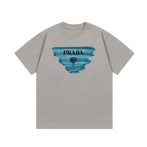 Prada Luxury Brand Men Womens Short Sleeve T-Shirt T shirts   