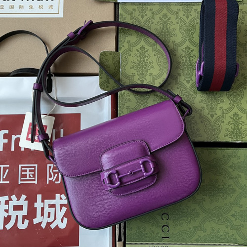 Gucci Womens Bags Shoulder Messenger Bag Luxury Brand Gucci Gucci Horsebit 1955 small shoulder bag in leather with Original Box 726226 AABE1 3152