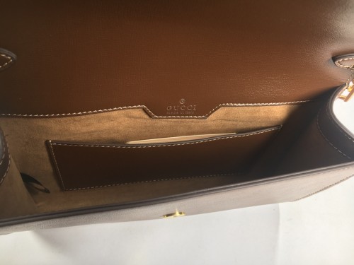 Gucci Womens Bags Luxury Brand Gucci Horsebit 1955 small bag in GG Supreme with Original Box 677286 HUHHX 9759