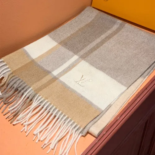 Louis Vuitton Scarves Men Womens Fashion Scarf with Original Box   
