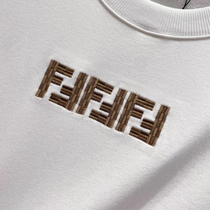 Fendi Womens Mens Sweatshirt Luxury Brand Mens Sweatshirts   