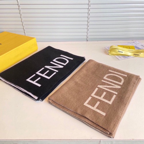 Fendi Scarves Men Womens Fashion Scarf038