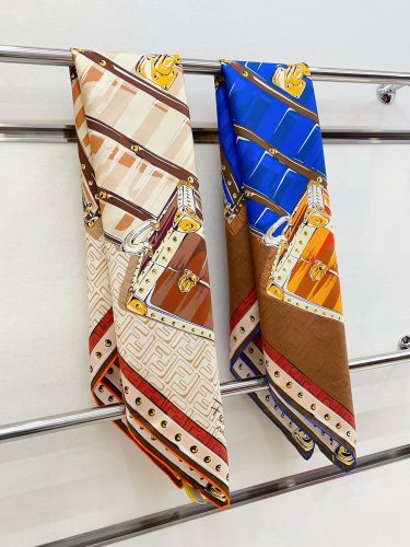 Fendi Scarves Men Womens Fashion Scarf010