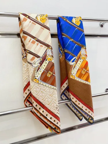 Fendi Scarves Men Womens Fashion Scarf010