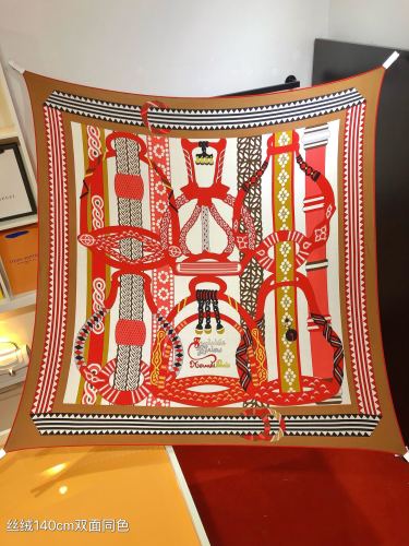 Hermes Scarves Womens Fashion Scarf Shawl 012