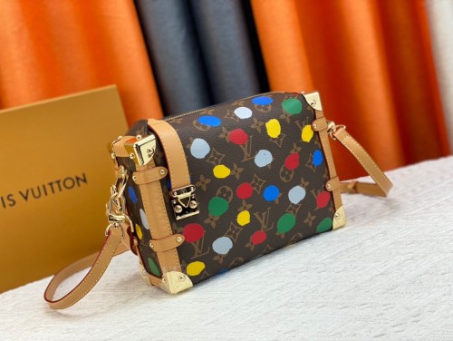 Louis Vuitton Womens Bags Messenger Shoulder Bags Luxury Brand Side Trunk M21709 with Original Box