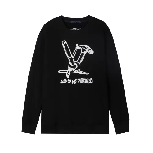 Louis Vuitton Womens Mens Sweatshirt Luxury Brand Mens Sweatshirts   
