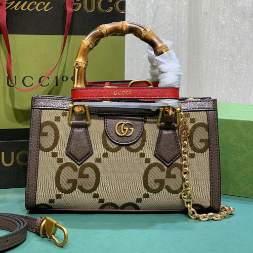 Gucci Womens Bags Shoulder Handbag Luxury Brand Gucci Diana small shoulder bag 735153 DJ24T 5862  