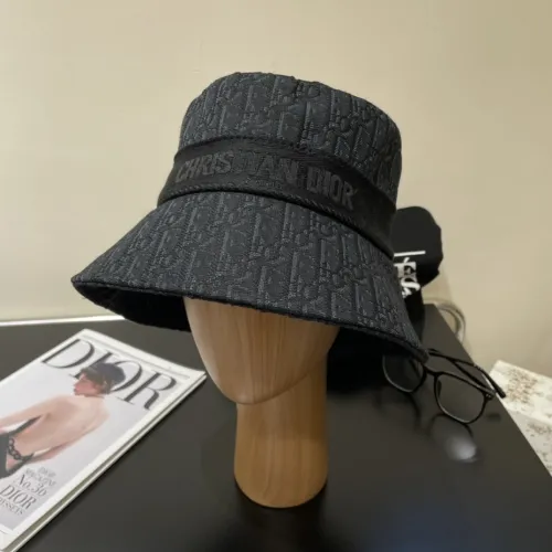 Dior Men Womens Bucket Hat Luxury Brand Design Dior Cap with Original Box  