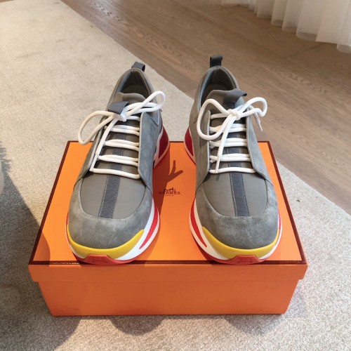 Hermes Mens Womens Unisex Casual Shoes Fashion Sneakers Luxury Brand with Original Box Whatsapp 