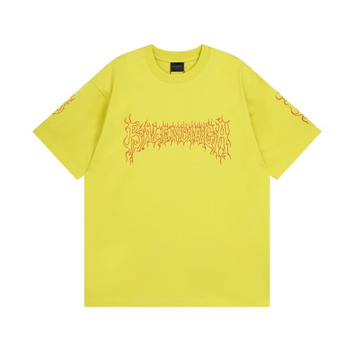 Balenciaga Luxury Brand Women Mens Short Sleeve T-Shirt   
