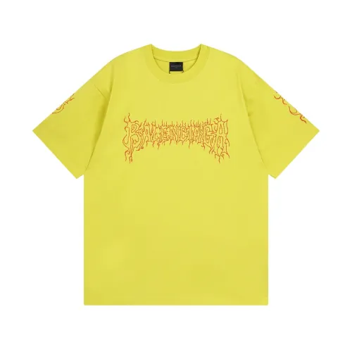 Balenciaga Luxury Brand Women Mens Short Sleeve T-Shirt   