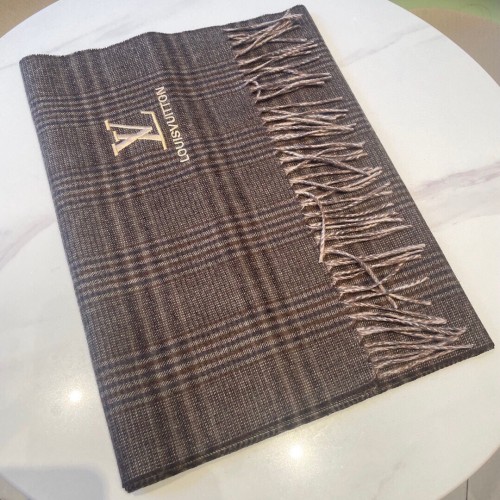Louis Vuitton Scarves Men Womens Fashion Scarf with Original Box   