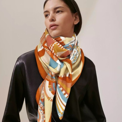 Hermes Scarves Womens Fashion Scarf Shawl 127