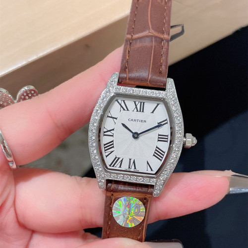Cartier Womens Watch Luxury Brand Design Fashion Type with Original Box