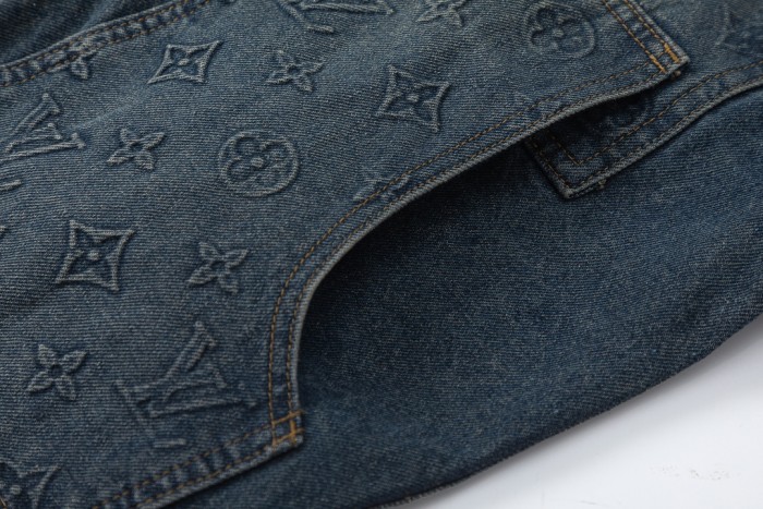 Louis Vuitton Men Womens Jackets Denim Luxury Brand Mens Jackets Top Quality   
