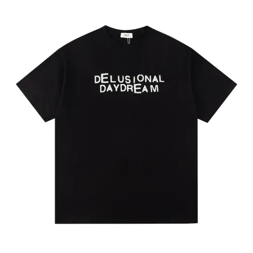 Celine Luxury Brand Women Mens Short Sleeve T-Shirt   