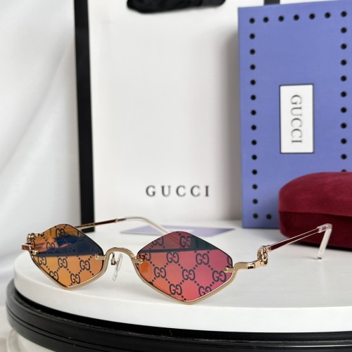 Sunglasses Luxury Brand Men Womens Sunglasses GEOMETRIC FRAME SUNGLASSES with Original Box  GG1604S
