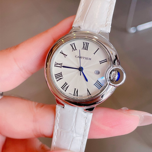 Cartier Womens Watch Luxury Brand Design Fashion Type with Original Box