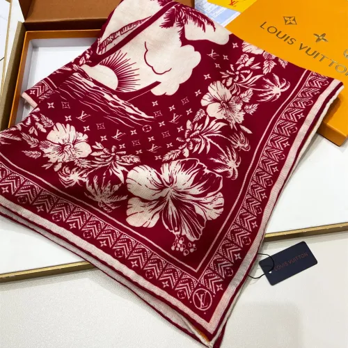 Louis Vuitton Scarves Womens Fashion Scarf with Original Box   