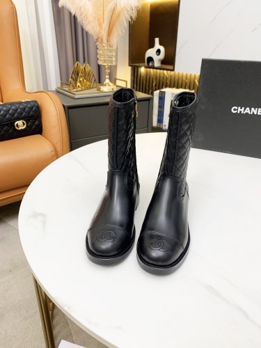 Chanel Womens Shoes Boots Luxury Brand Design with Original Box Women Fashion Ankle Boots Booties